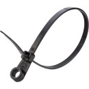 Стяжки нейлоновые КСО 4*150 (ч) (100шт.) Fortisflex (80533) 