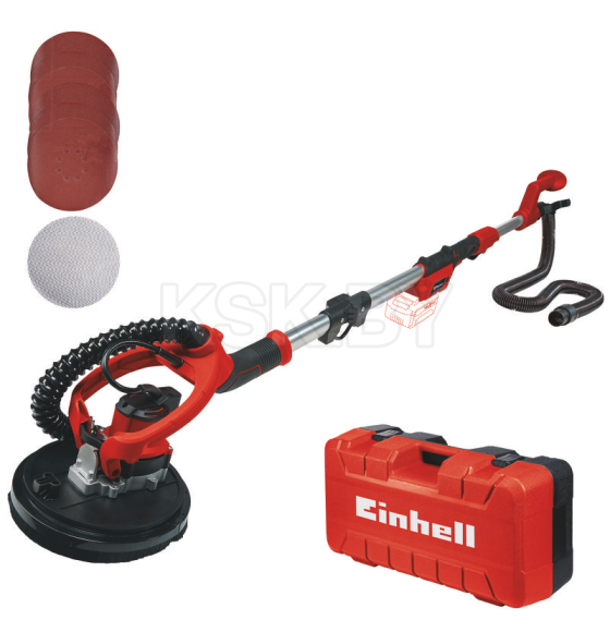 Шлифмашина для стен и потолков Einhell TE-DW 18/225 Li - Solo (4259990) 