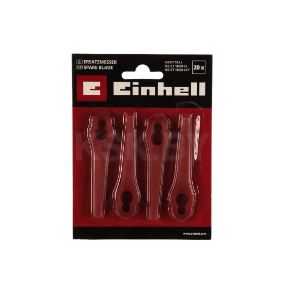 Пластиковые ножи для триммера Einhell, 20 шт (3405730) 