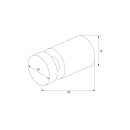 Комплкект одинарных крючков,цвет черный. IDDIS Petite арт.PET2SB1i41 (PET2SB1i41) 