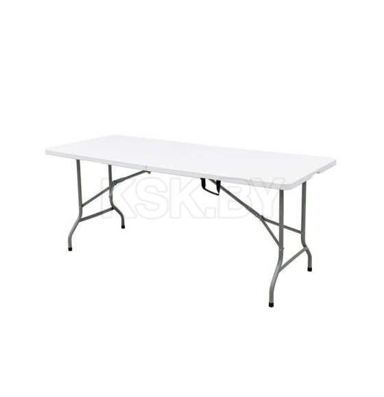 Стол складной, пластиковый Calviano 180 см light