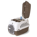 Переноска BAMA PET KENNEL TOUR MAXI 59х38х37h см до 12 кг, коричневая (19025) 