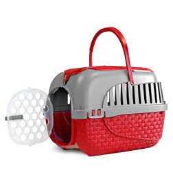 Переноска BAMA PET KENNEL TOUR 52х33х34h см до 7 кг, красная