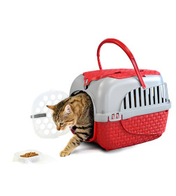Переноска BAMA PET KENNEL TOUR 52х33х34h см до 7 кг, красная