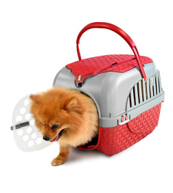 Переноска BAMA PET KENNEL TOUR 52х33х34h см до 7 кг, красная