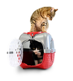 Переноска BAMA PET KENNEL TOUR 52х33х34h см до 7 кг, красная