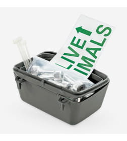 Набор MPS "Кормушка/Болты/Стикер" TRAVEL KIT для переносок Skudo 4-5-6-7