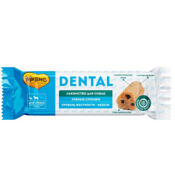 Лакомство Мнямс DENTAL для собак "Зубные спонжи" 15г