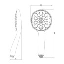 Душевая лейка Lemark LM8121C  (LM8121C) 