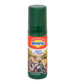 Спрей защита от клещей MOSQUITALL, 00мл