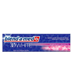 Зубная паста Blend-a-med 100мл  3D White Бодрящая свежесть               