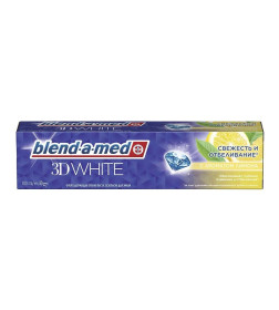 Зубная паста Blend-a-med 100мл  3D White Свежесть лимона