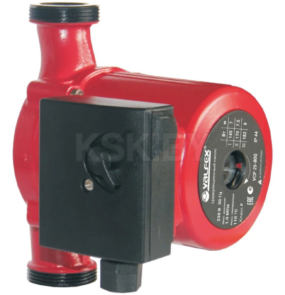 Циркуляционный насос VALFEX VCP 25-80G 180мм (с гайками) (Насос цирк. 25/80 180 мм) 
