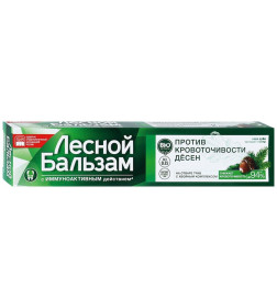 Зубная паста профилакт."Лесной бальзам" с экст. коры дуба и пихты на отваре трав 75МЛ