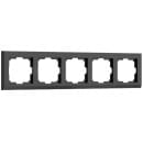 Рамка 5-я (черный) Werkel W0051808/WL04-Frame-05-black (W0051808) 