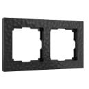 Рамка 2-я (черный) Werkel W0022408 (W0022408) 