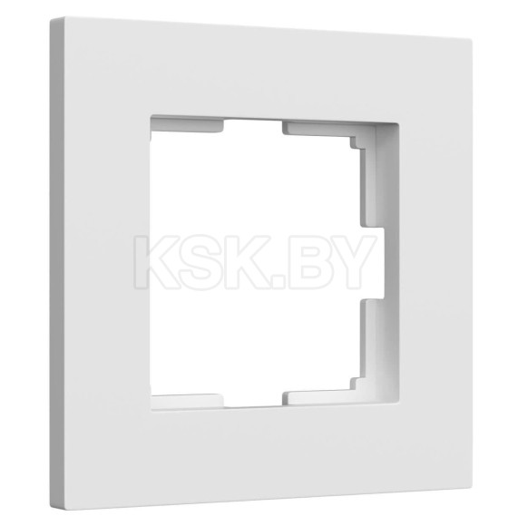 Рамка 1-я Slab (белый матовый) Werkel W0012961 (W0012961) 