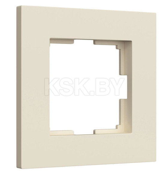 Рамка 1-я Slab (айвори матовый) Werkel W0012962 (W0012962) 