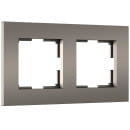 Рамка 2-я Slab (бронза матовый) Werkel W0022963 (W0022963) 