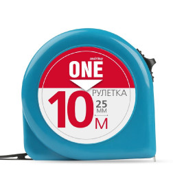 Рулетка 10м х 25мм Smartbuy OneTools SBT-MTP-1025P1