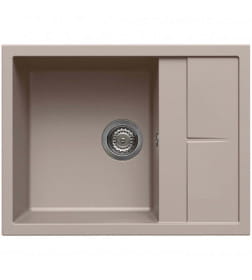 Мойка кухонная из гранита Elleci, Unico 125 G43 Tortora (LGU12543)