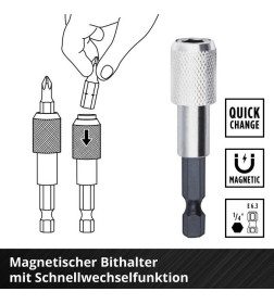 Набор бит (32 предмета) Einhell 49118693