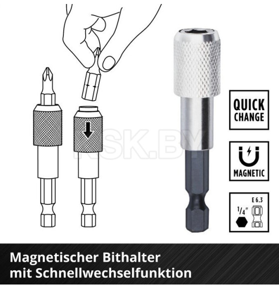 Набор бит (32 предмета) Einhell 49118693 (49118693) 