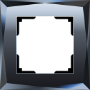 Рамка 1-я (черный) Werkel W0011208 (W0011208) 