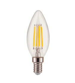 Лампа филаментная свеча Dimmable 5W 4200K E14 С35 BLE1401 ES