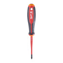 Отвертка комбинированная PZ/SL1х80 мм изолированная VDE Milwaukee 4932478735 (4932478735) 