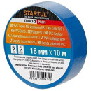 Изолента ПВХ 18 мм х 10 м синяя STARTUL PROFI (ST9047-2) 