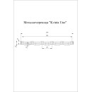 Металлочерепица Kvinta Uno с 3D резом 0,45 мм Drap RR32 (1,21мх0,72м, 0,8712/0,805 м2) GrandLine (Тёмно-коричневый мат) 