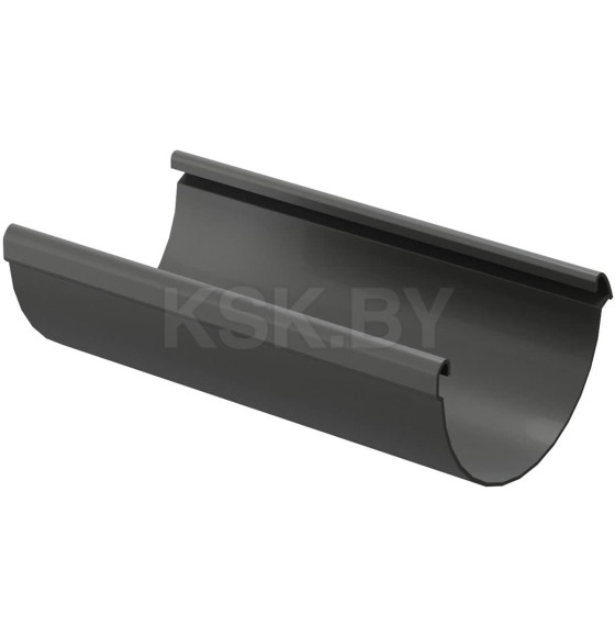Желоб водосточный Docke Lux Графит 3 м.п. ПВХ 141мм (PVLZ-1086) 