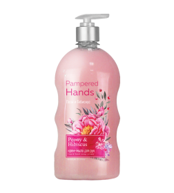 Крем-мыло для рук "Pampered Hands" пион и гибискус 650гр