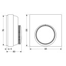 Термостат для системы отопления (2 Вт, 10 А, от +10 до +30 С) AV Engineering AVE115T (AVE115T) 