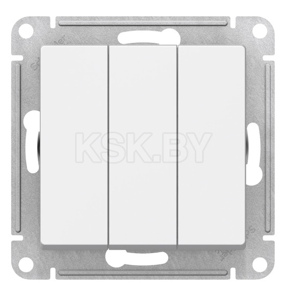 Выключатель 3кл.10А белый Schneider Electric Atlasdesign (ATN000131) 