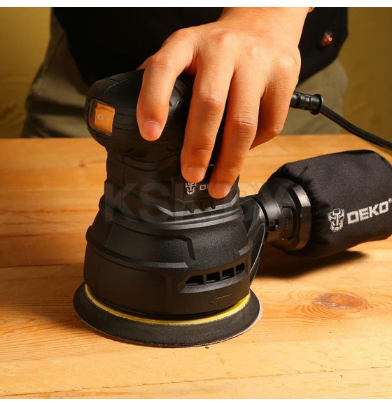 Шлифмашина эксцентриковая DEKO DKG350 (063-4263) 