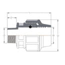 Ниппель ПЭ 63 мм х 1 1/2" наружная AV Engineering AVE10663112 (AVE10663112) 