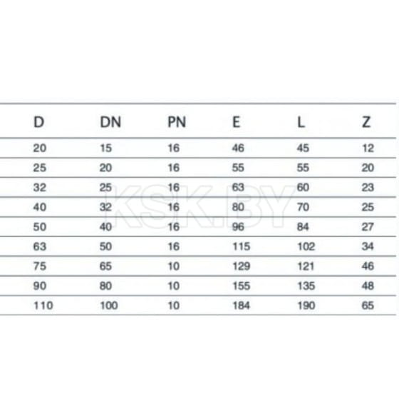 Тройник ПЭ 40 мм AV Engineering AVE107404040 (AVE107404040) 