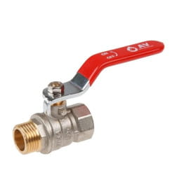 Кран шаровый 1/2" нар.-вн. ручка PN30 AV Engineering AVE140012