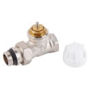 Кран вентильный для радиатора под термоголову прямой 1/2" вн.-нар. (M30x1.5) AV Engineering AVE298412 (AVE298412) 