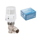 Кран вентильный для радиатора с термоголовой под евроконус 1/2" нар. х 3/4" нар. (M30x1.5) AV Engineering AVE298512 (AVE298512) 