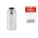 Удлинитель  1/2" вн.-нар. х 50 мм усиленный ХРОМ, AV Engineering (инд. упак.) (AVE301012) 