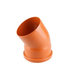 Колено канализационное наружное 110х30 РосТурПласт 36656