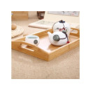 Поднос бамбуковый с ручками прямоугольный 46х31х6 см BAMBOO PERFECTO LINEA 38-463106 (38-463106) 