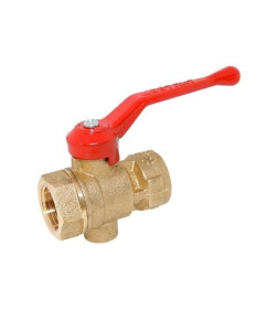 Кран шаровой 1/2" под манометр, PN1,6 МПа, 11Б27п11, Цветлит