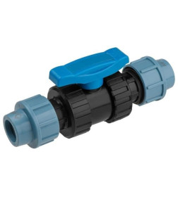 Кран шаровый ПЭ 20 мм (для 5-го класса сложности) AV Engineering AVE1332020