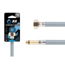 Подводка гибкая, Nylon, иголка м10 длинная - гайка 1/2" 80 см AV Engineering (16 Bar, 100°С, в пакете) (AVE21080) 