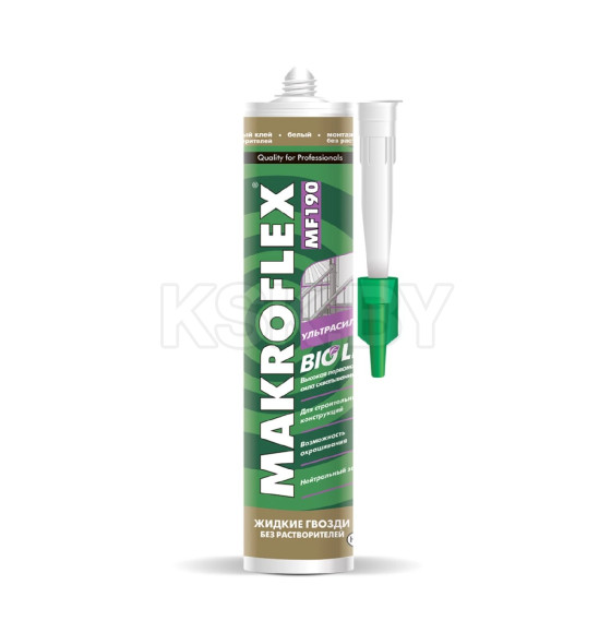 Клей монтажный Makroflex ультрасильный MF 190. Bio Line, 280 гр (2670487) 