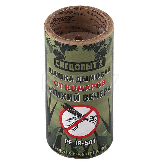 Шашка дымовая от комаров Следопыт-тихий вечер (PF-IR-S01) 